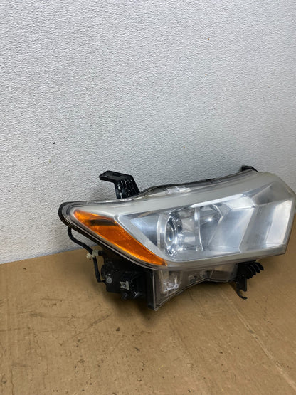 2012 to 2017 Nissan Quest Right Passenger RH Headlight Halogen AC8661 DW1