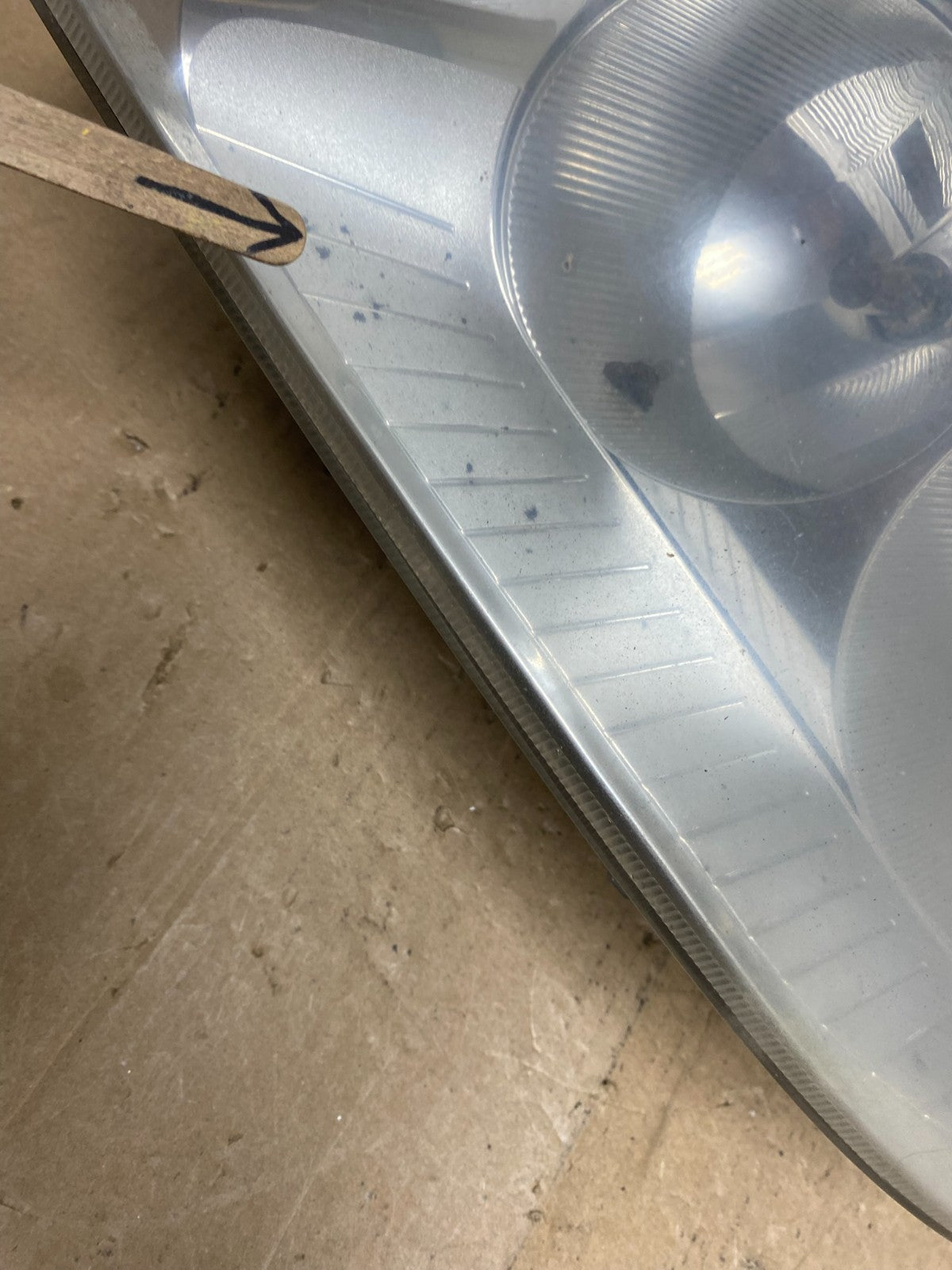 2007 to 2013 Mercedes Sprinter Headlight Left Driver Side Halogen AD2653 DW4