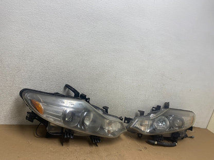 Halogen 2011 2012 2013 2014 Nissan Murano Headlights Left+Right Oem S0740 DW2