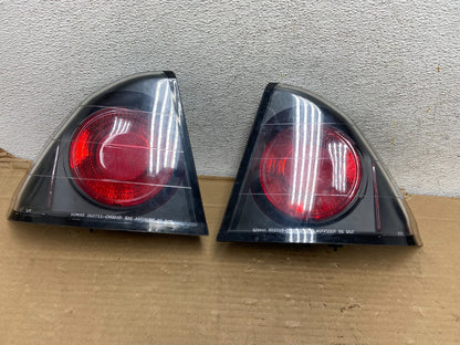 2001 2002 2003 Honda Civic Sedan Left+Right Set Black Tail Light ag9213 DG0