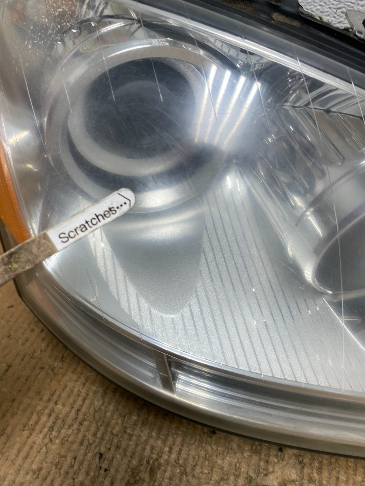 Halogen 2006-2009 Mercedes-Benz ML Class Right Passenger Headlight AE2812 DW3