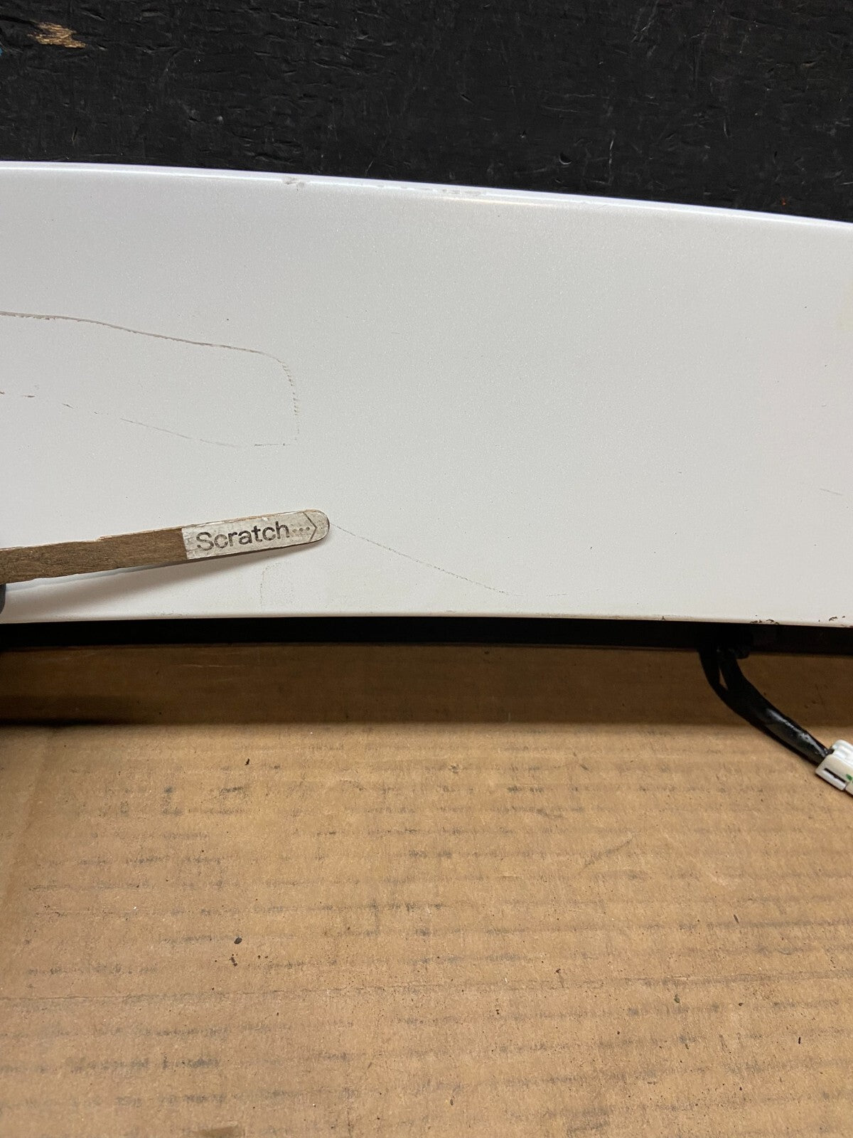 2007 to 2013 Mitsubishi Outlander Rear Spoiler 3RD Brake Light OEM i3270 DG15