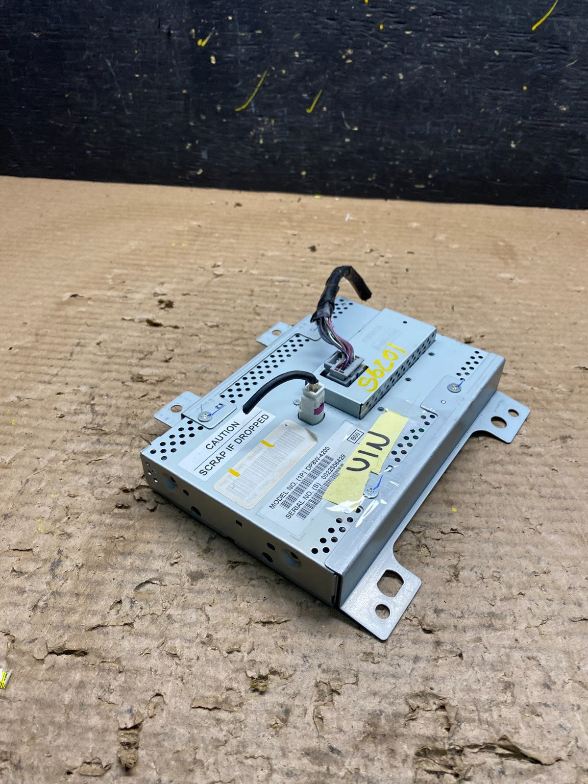 2010 Lincoln Mkz Navigation Radio Display Screen Module s6201 DG5