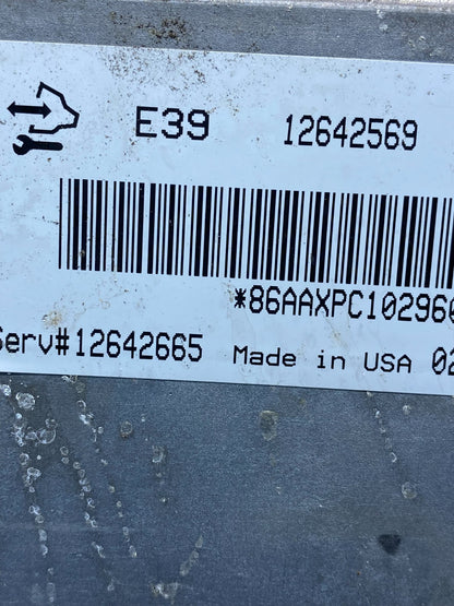 2010 2011 Chevrolet Equinox Terrain Ecu Engine Control Module Unit Ecm AE0063 DG2