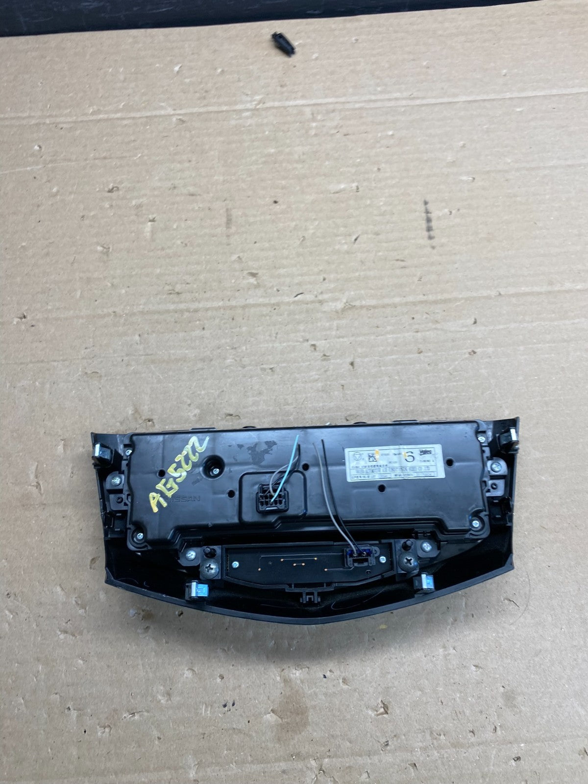 2017 to 2020 Nissan Rogue Heater Temperature AC Climate Control AG5222 DG5