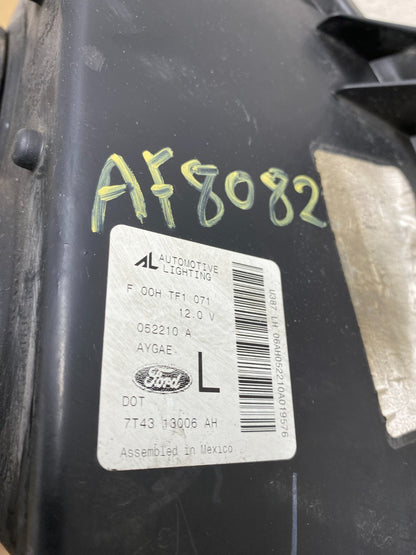 2007 2008 2009 2010 Ford Edge Headlight Left Driver Halogen AF8082 DW9