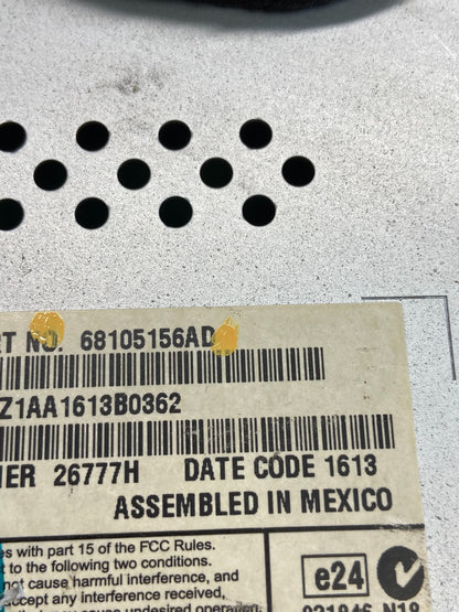 2011-2014 Chrysler 300 Dash A/C Climate Control Screen Radio Bezel AG5022 DG5