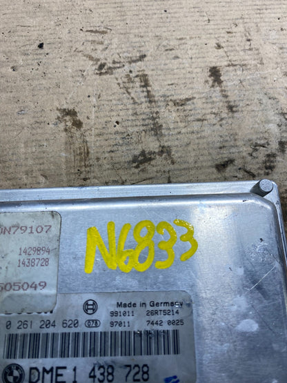 1999 2000 BMW 540i 740i Engine Control Computer Module 7505049 n6833 DG4