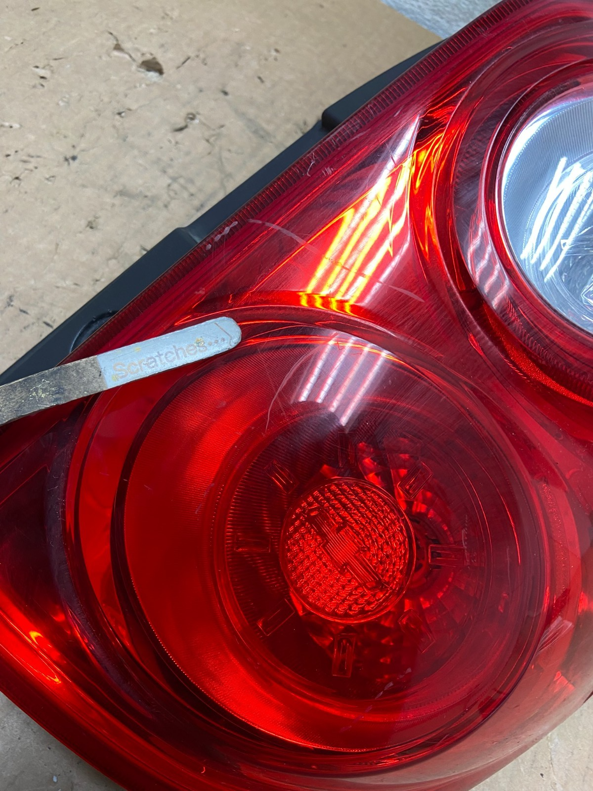 2010 to 2015 Chevrolet Equinox Right Passenger Rh Side Tail Light AI9236 LK3