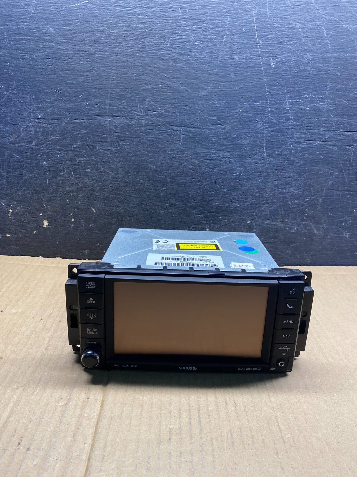 2008 2013 Jeep Dodge Chrysler Screen Display CD Player Satellite Radio AI0207 DG0