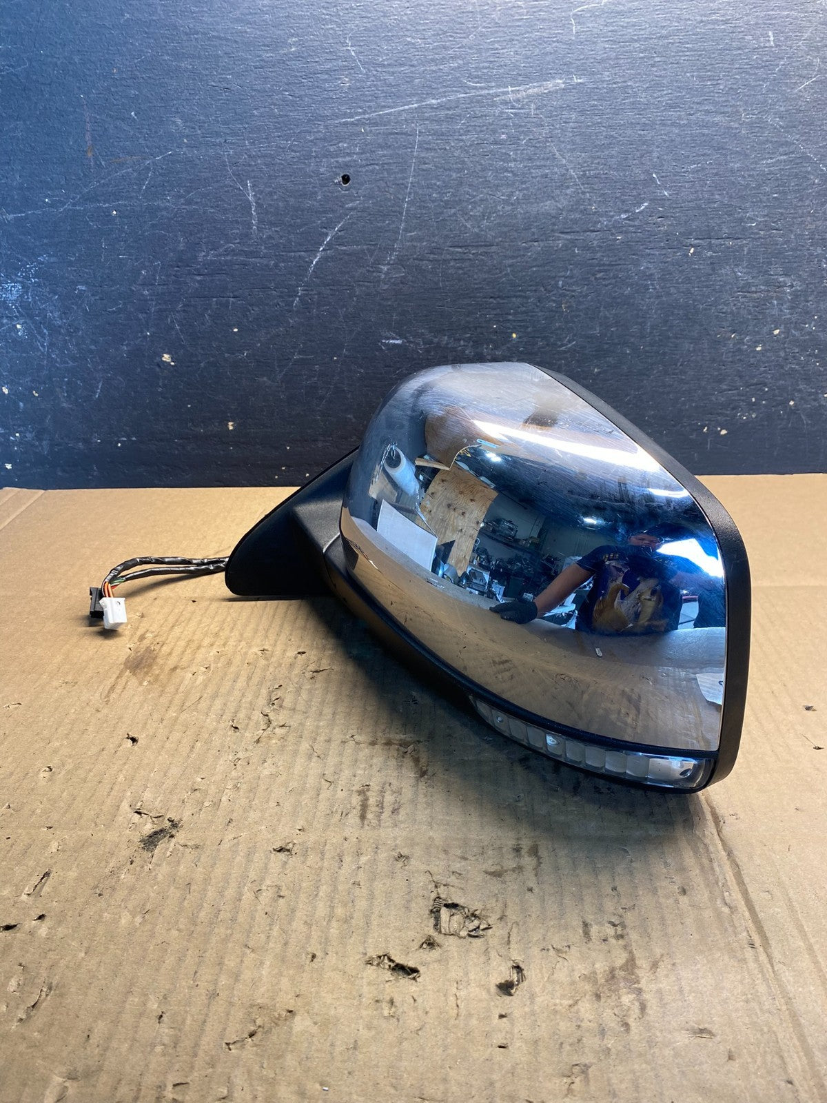 2011-2018 Jeep Grand Cherokee Driver Left Power Door Heated Mirror AA7409 MS2