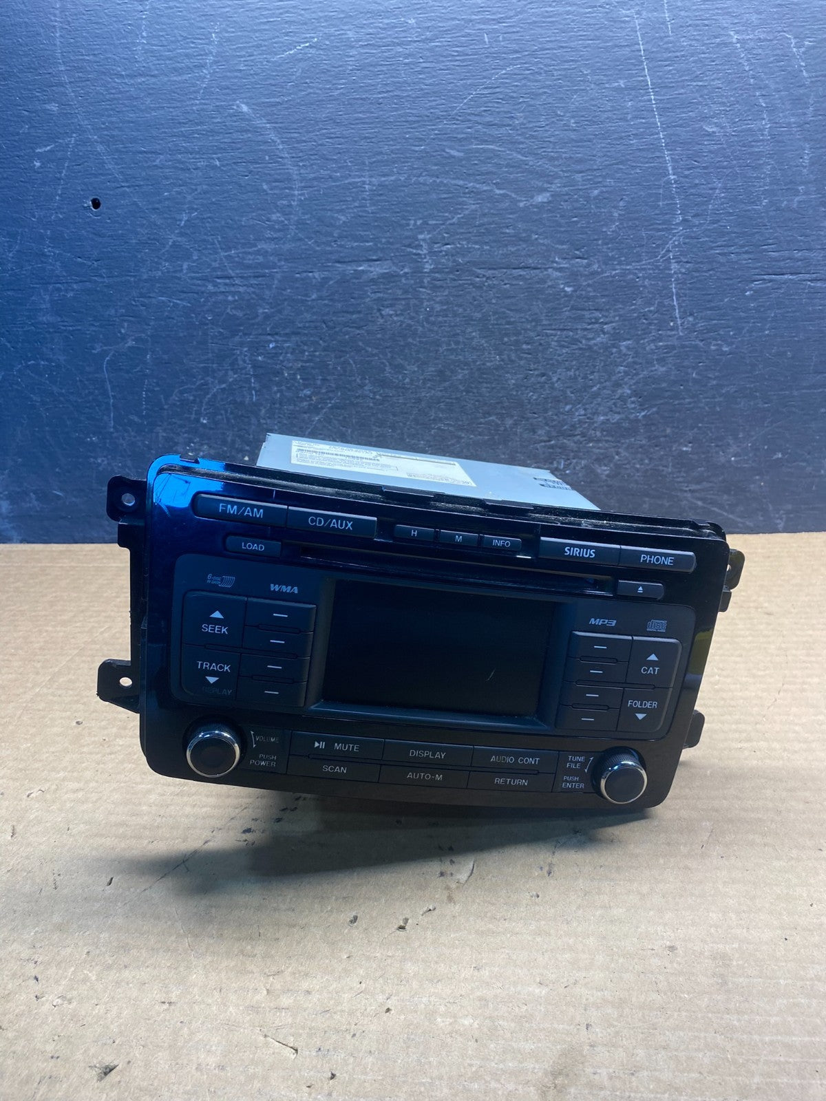 2010 2012 Mazda CX9 CX-9 Radio Stereo CD MP3 Player Screen Display AF4199 DW0