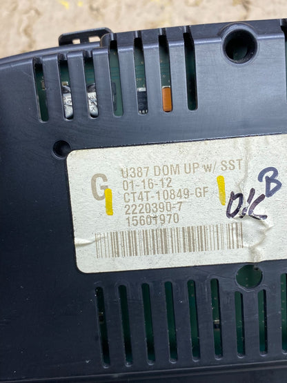 2012 Ford Edge Gauge Speedometer Cluster OEM U5591 DG6