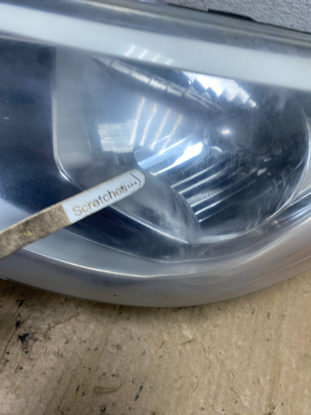 2015 to 2017 Hyundai Accent Left Driver LH Halogen Headlight AG2489 DW3