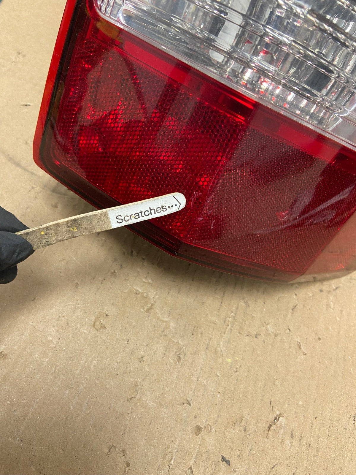 2008 to 2012 Jeep Liberty Right Passenger RH Side Tail Light AD7671 LK4