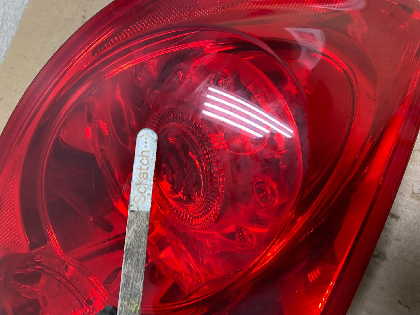 2007 to 2013 Infiniti G35 G37 Sedan Left Driver LH Side Tail Light Oem W9121 DW3