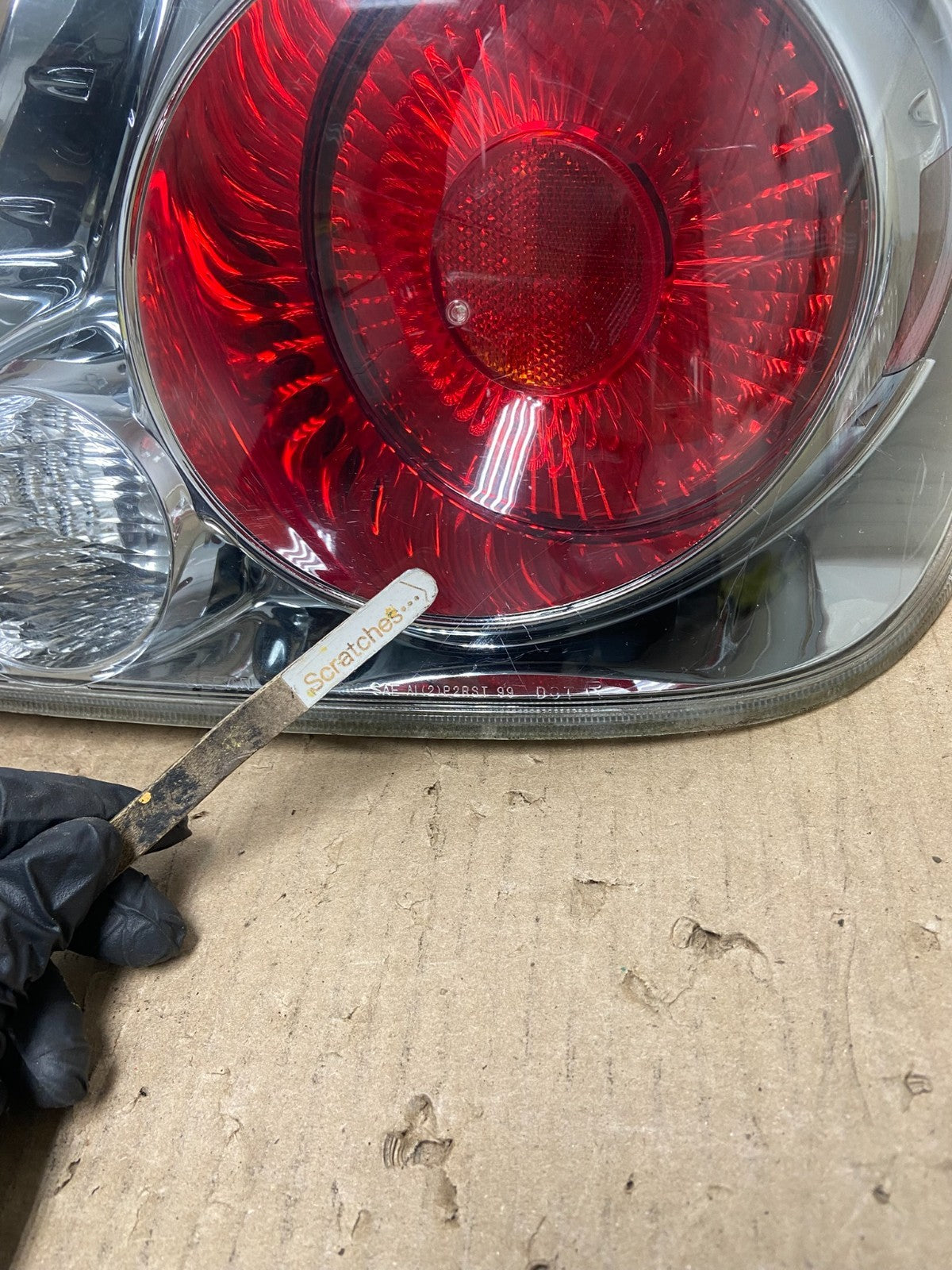 2002 2003 2004 Nissan Altima Right Passenger Rh Tail Light Side AJ1804 LK4