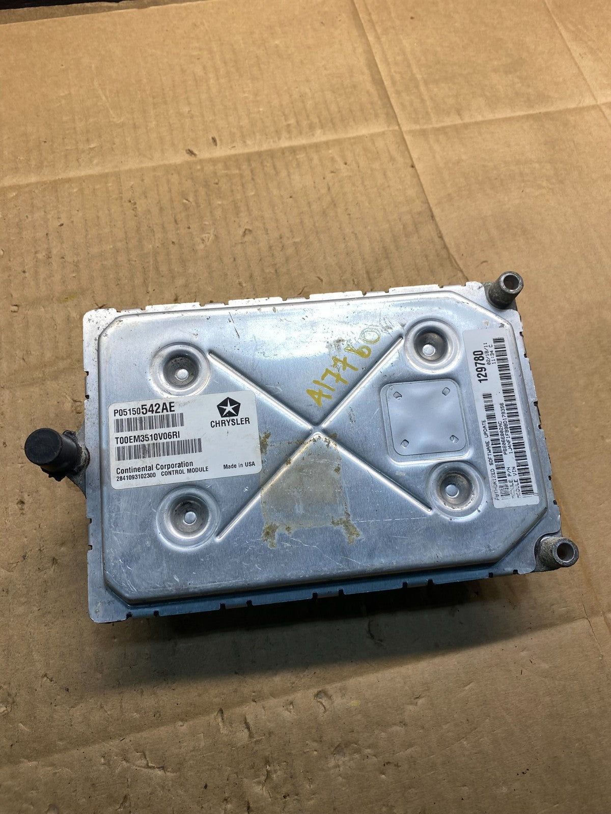 2011 Jeep Compass Patriot PCM ECM ECU Engine Computer Module ai7760 DG0