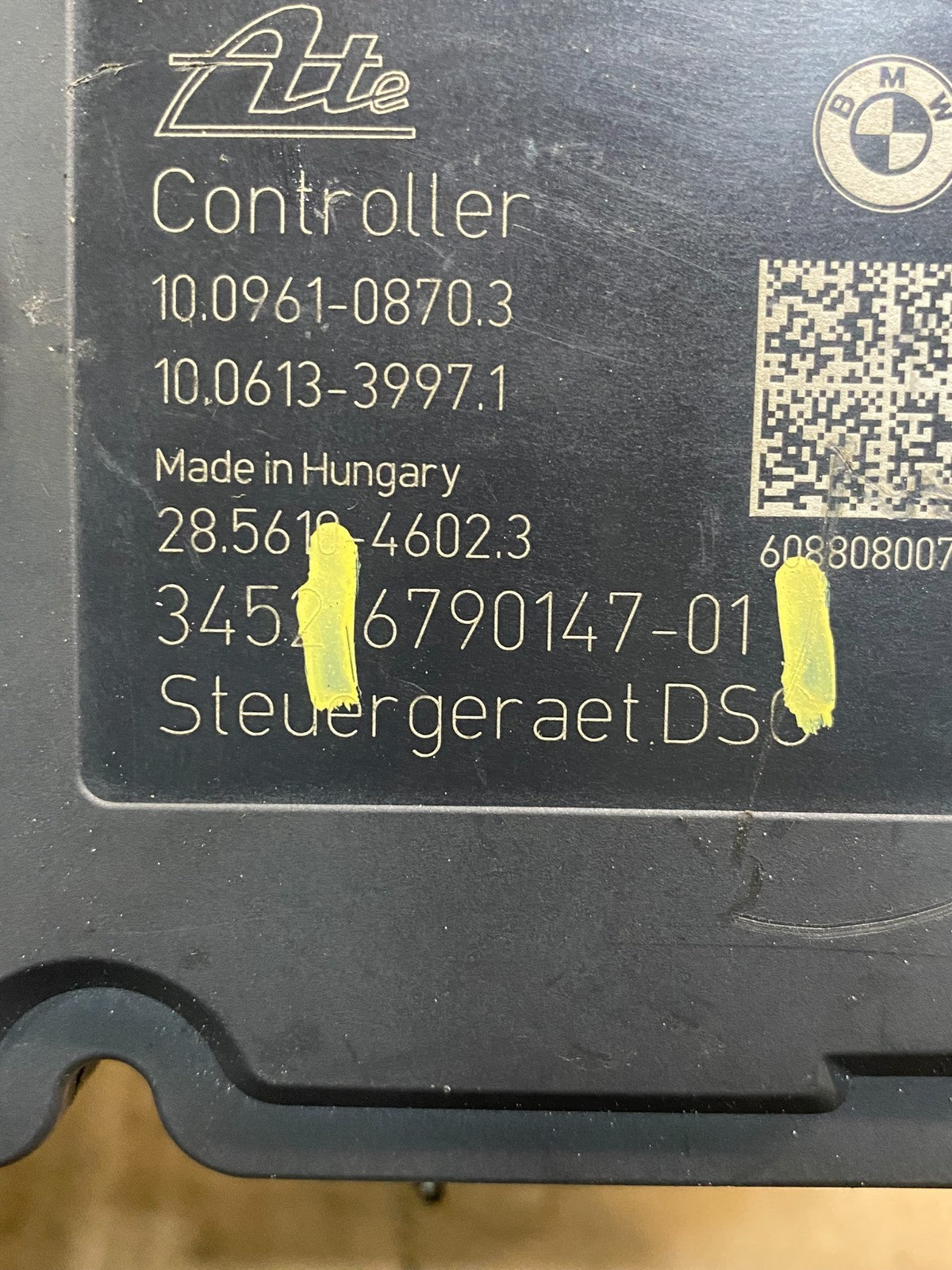 2009–2013 BMW E90, E91, and E92 ABS Anti-Lock Brake Pump Module AE9991 DG6