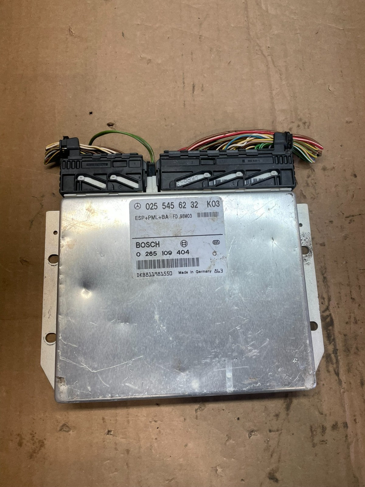 1998 - 2002 Mercedes E320 Anti Lock Breaking Control System AC5486 DG1