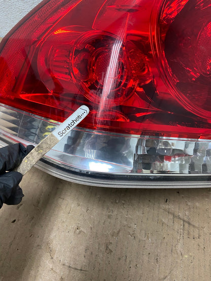 2006 to 2012 Chevrolet Impala Left Driver Lh Side Tail Light AD7764 LK3