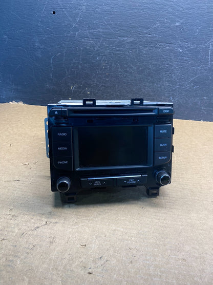2015 to 2017 Hyundai Sonata Radio Navigation Screen Display AD9896 DG0
