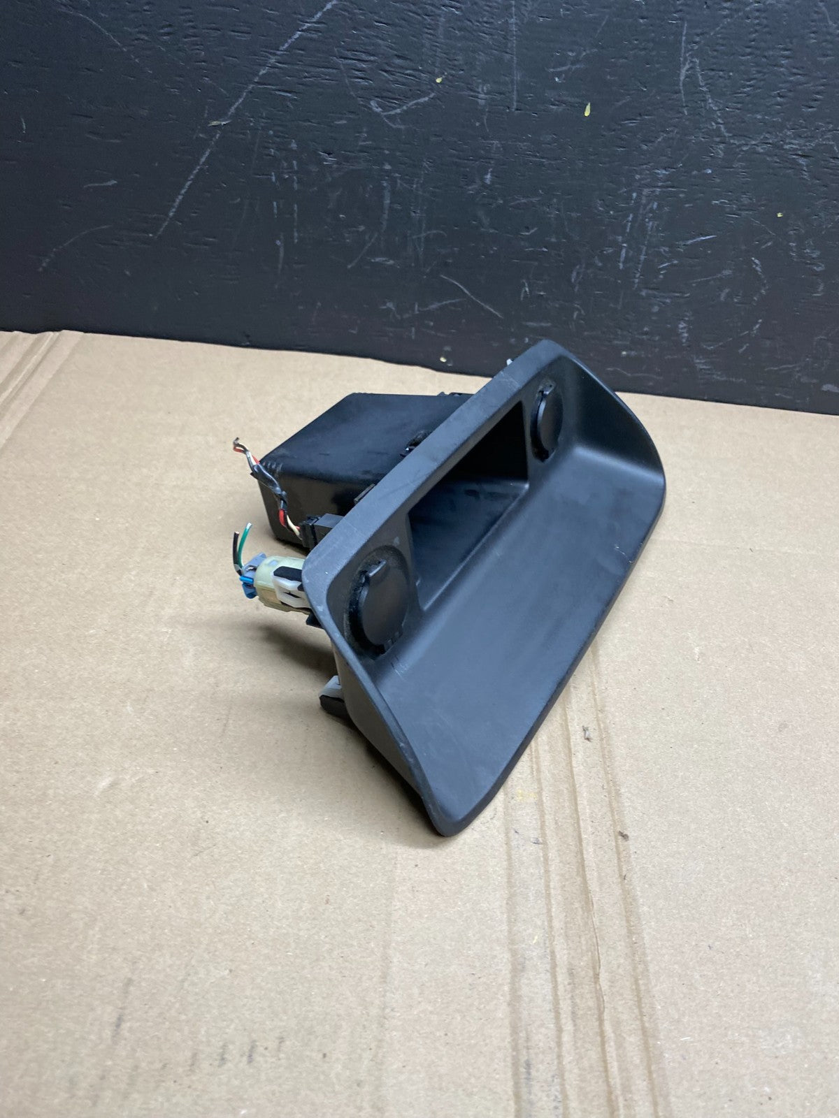 2008 to 2012 Nissan Armada Radio Bezel Cubby Storage Trim Aux AB8659 DG1