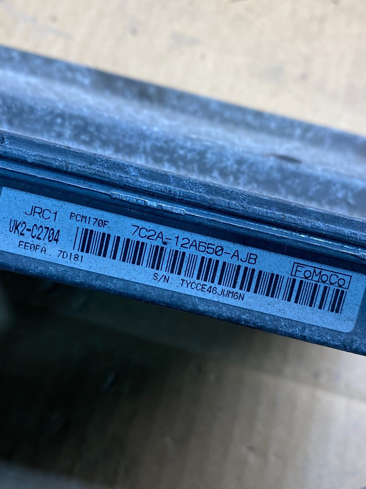 2007-2008 Ford E150 ECM ECU Engine Computer Module 7C2a-12a650-AJB AI9870 DW2