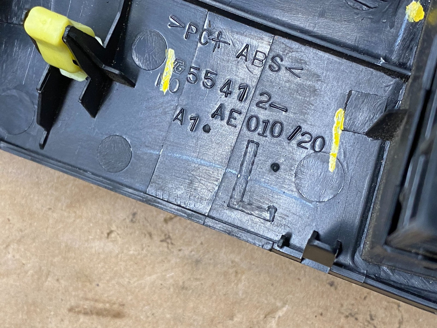 2004 to 2010 Toyota Sienna Right Side Radio Switches Bezel Trim OEM  T4558 DG4