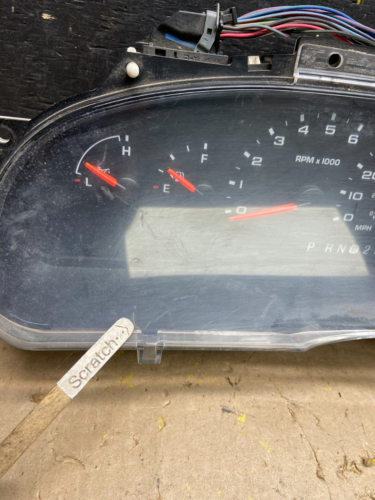 2004 to 2008 Ford E350 Gauge Speedometer Cluster u5000 DG1