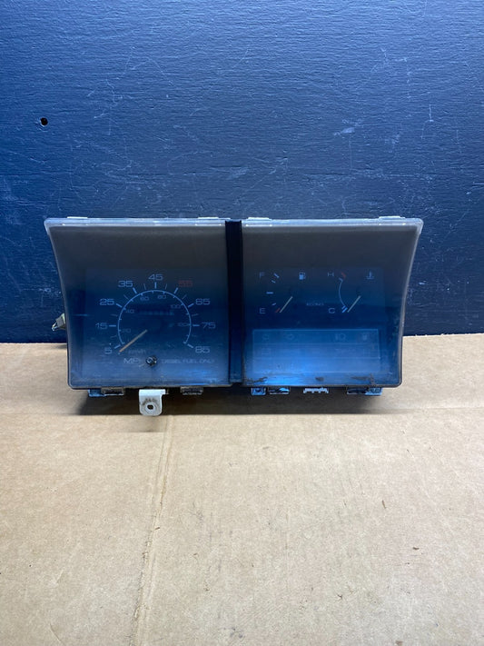 1988 to 1993 Isuzu Npr Speedometer Cluster Instrument Gauges AD3695 DG0