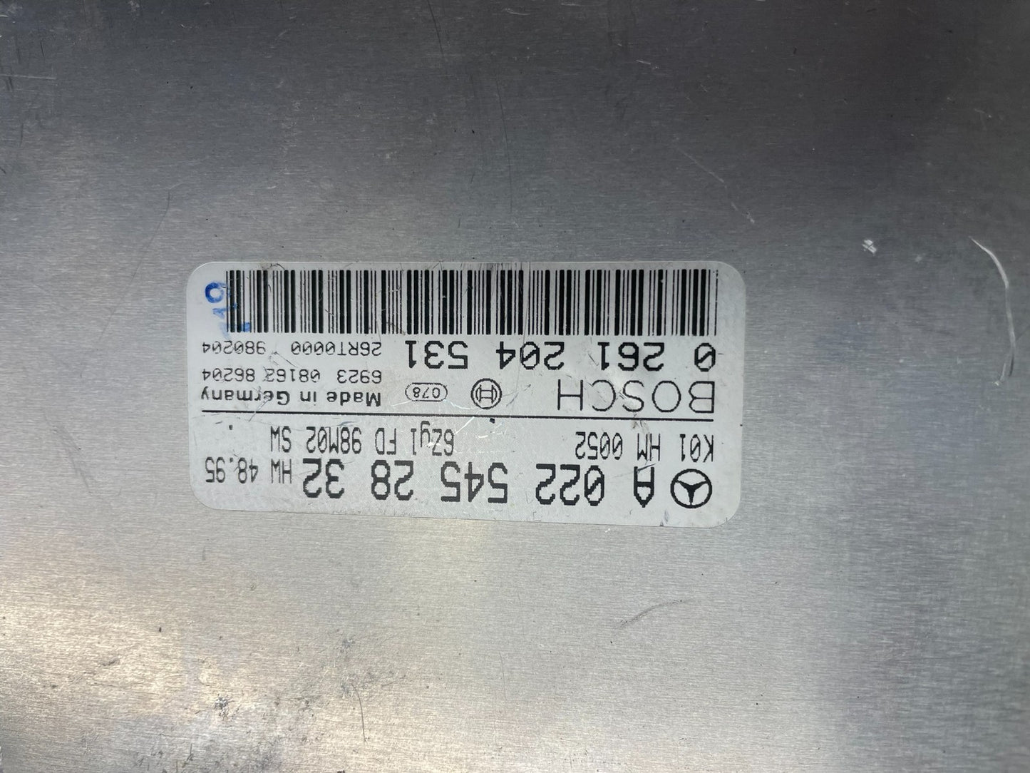 1998 - 1999 Mercedes S320 Engnine Computer Module ECM ECU OEM p4619 DG2