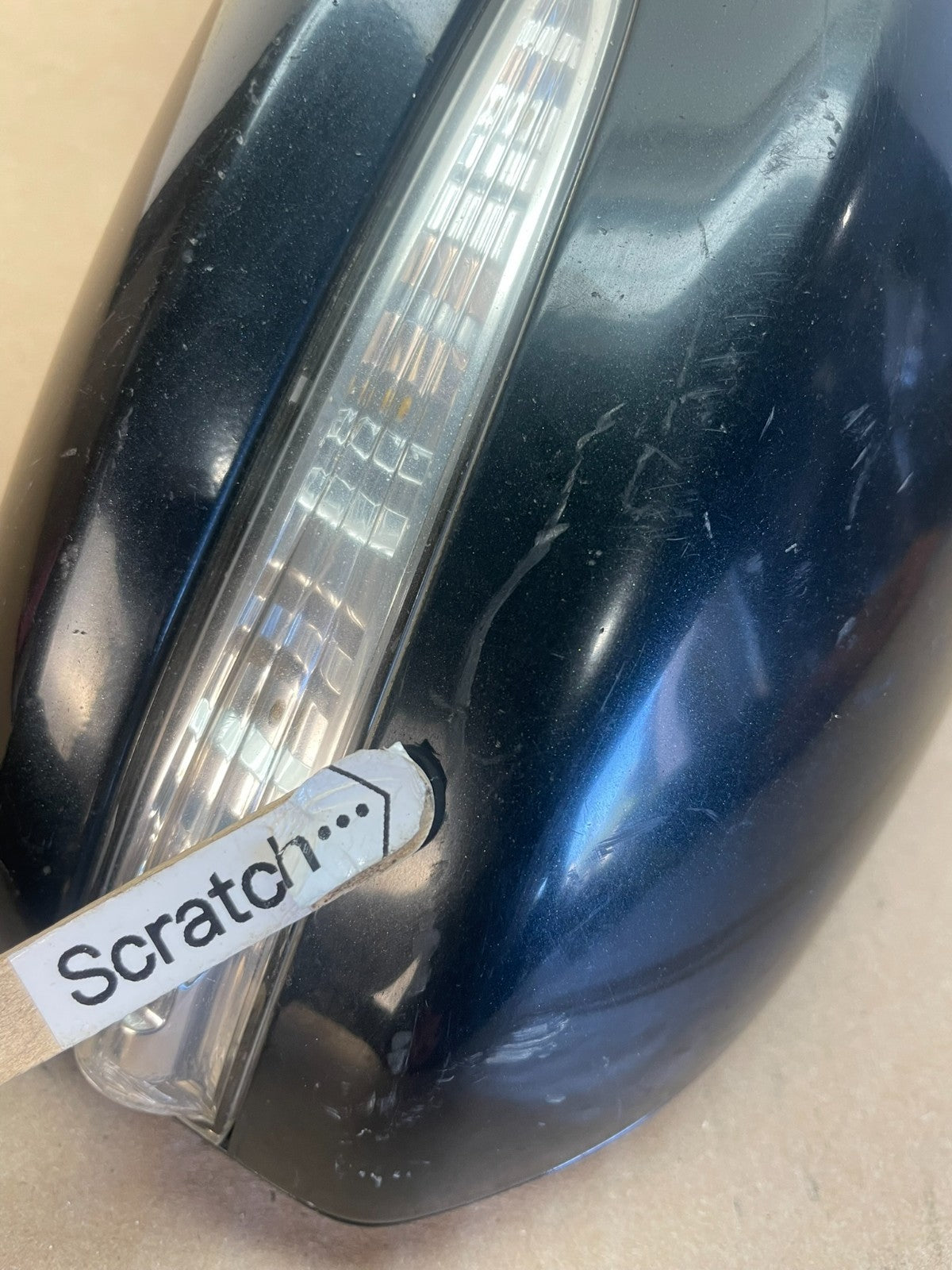 2013-2015 Ford Fusion Left Driver Side View Power Door Heated Mirror AG7804 DW6