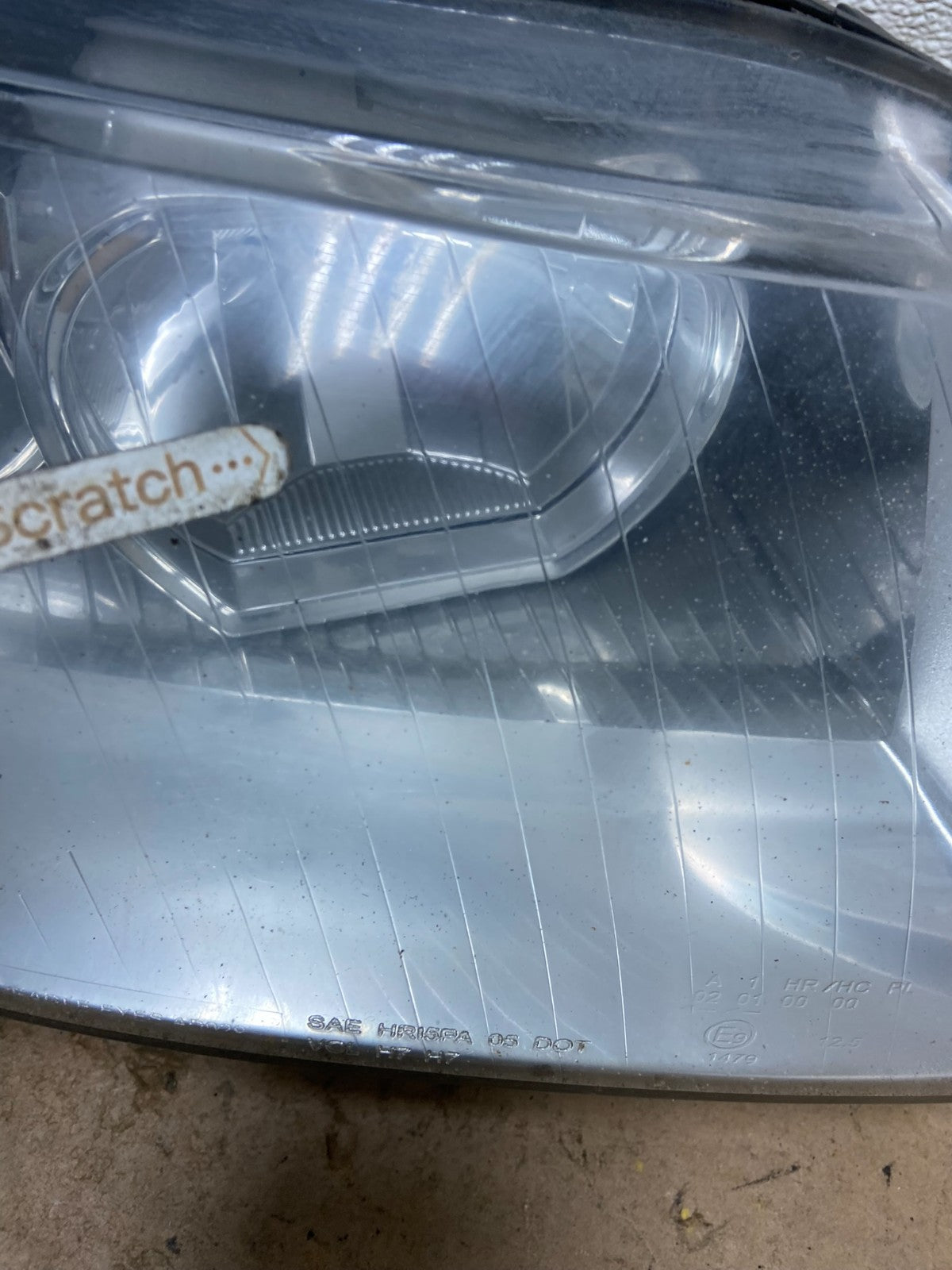 2002 - 2005 Audi A4 Sedan Right Passenger Halogen Headlight OEM X9055 DW4