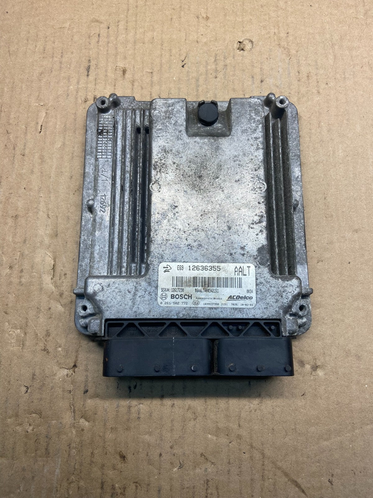 2010 2011 GMC Acadia Traverse Engine Control Module ECM ECU 12636355 af9242 DG0