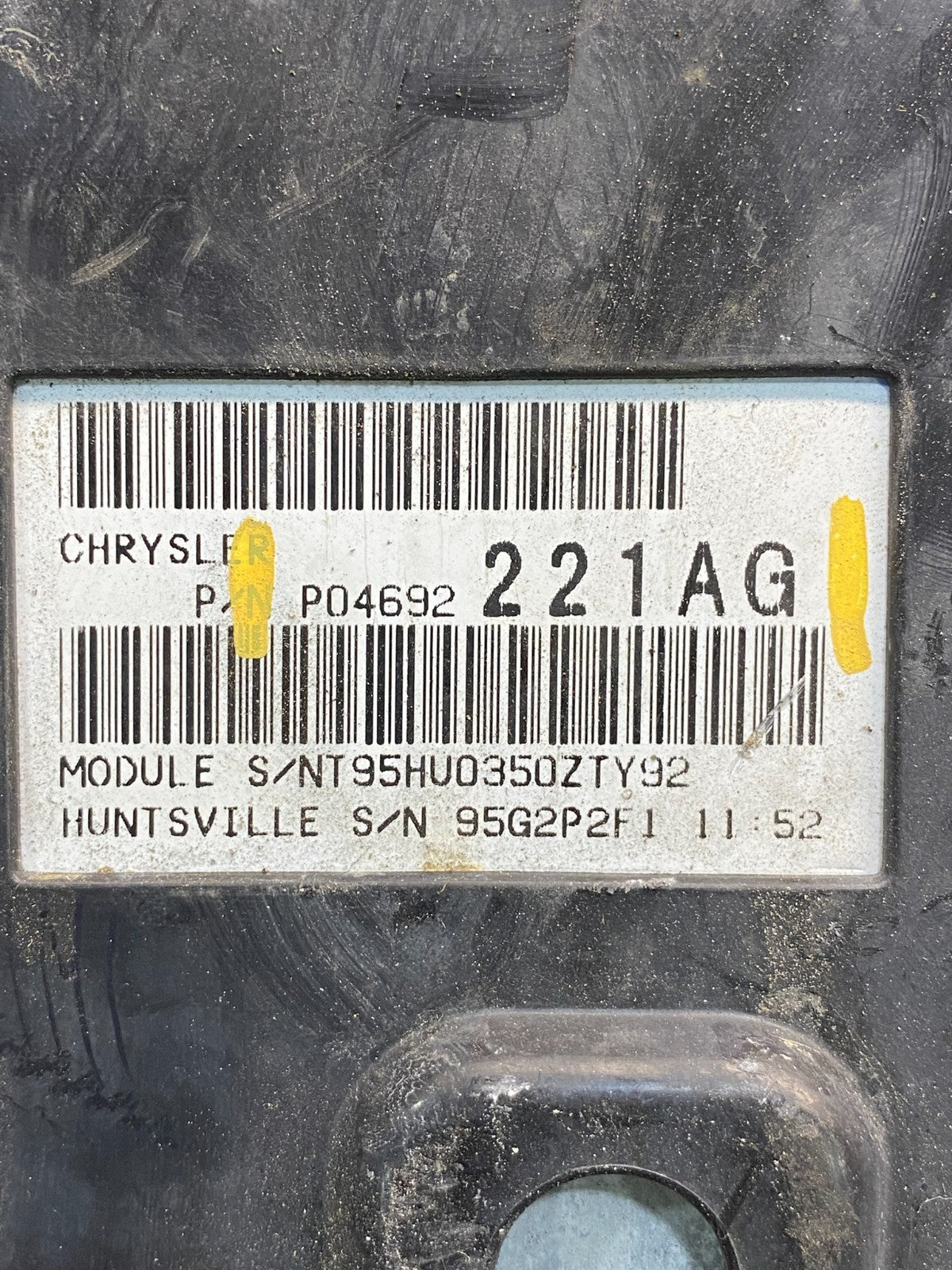 2009 Jeep Grand Cherokee Fuse Box Relay Panel Body Control Module BCM AH4613 DG6