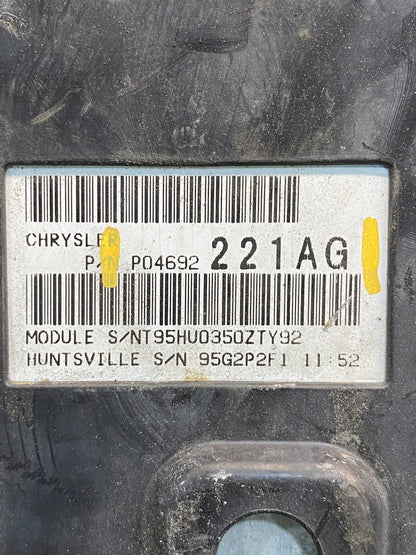 2009 Jeep Grand Cherokee Fuse Box Relay Panel Body Control Module BCM AH4613 DG6