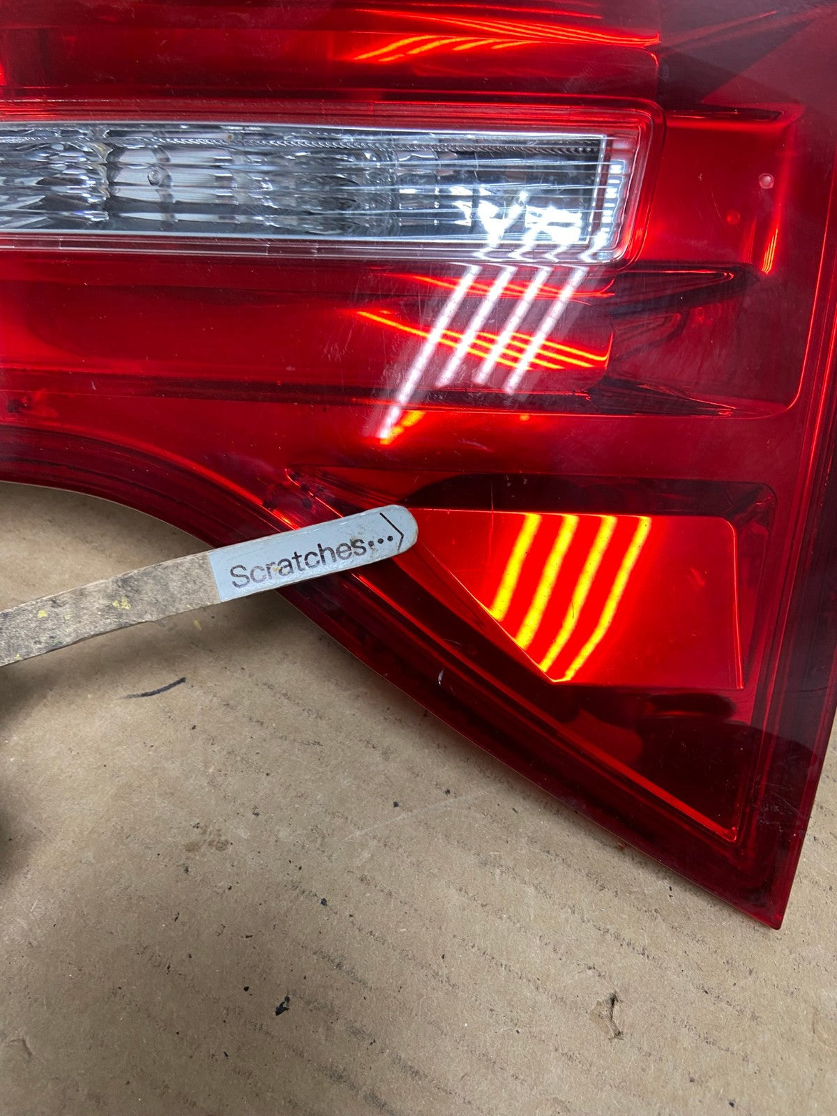 2007 2008 2009 Acura Mdx Right Passenger Rh Side Inner Tail Light AD3835 LK3