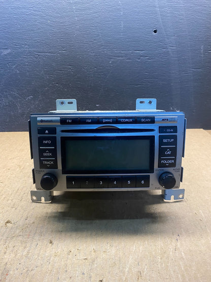 2010 to 2012 Hyundai Santa Fe AM/FM Radio CD Player AC7127 DG0