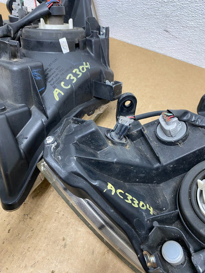 2005 2006 2007 Nissan Pathfinder Halogen Headlights Left+Right Oem AC3304 DW11