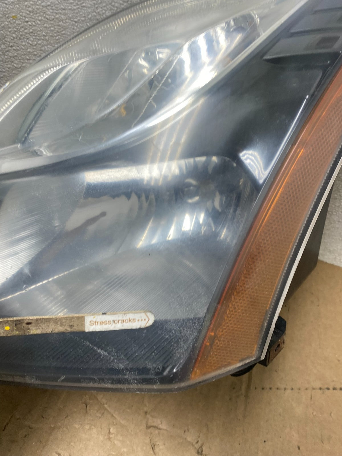 2010-2012 Nissan Sentra Halogen Left+Right Black Headlights W9033 DW7