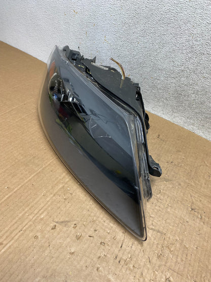 2007- 2009 Audi Q7 Right Passenger RH Side Black Halogen Headlight AI5445 DW1