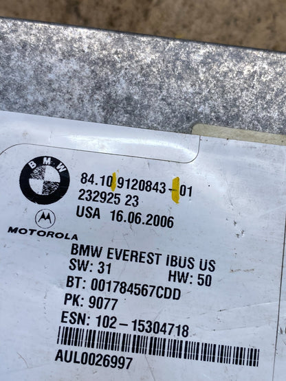 2000 to 2006 Bmw X5 Bluetooth  Control Module Computer Telematics OEM R8533 DG6