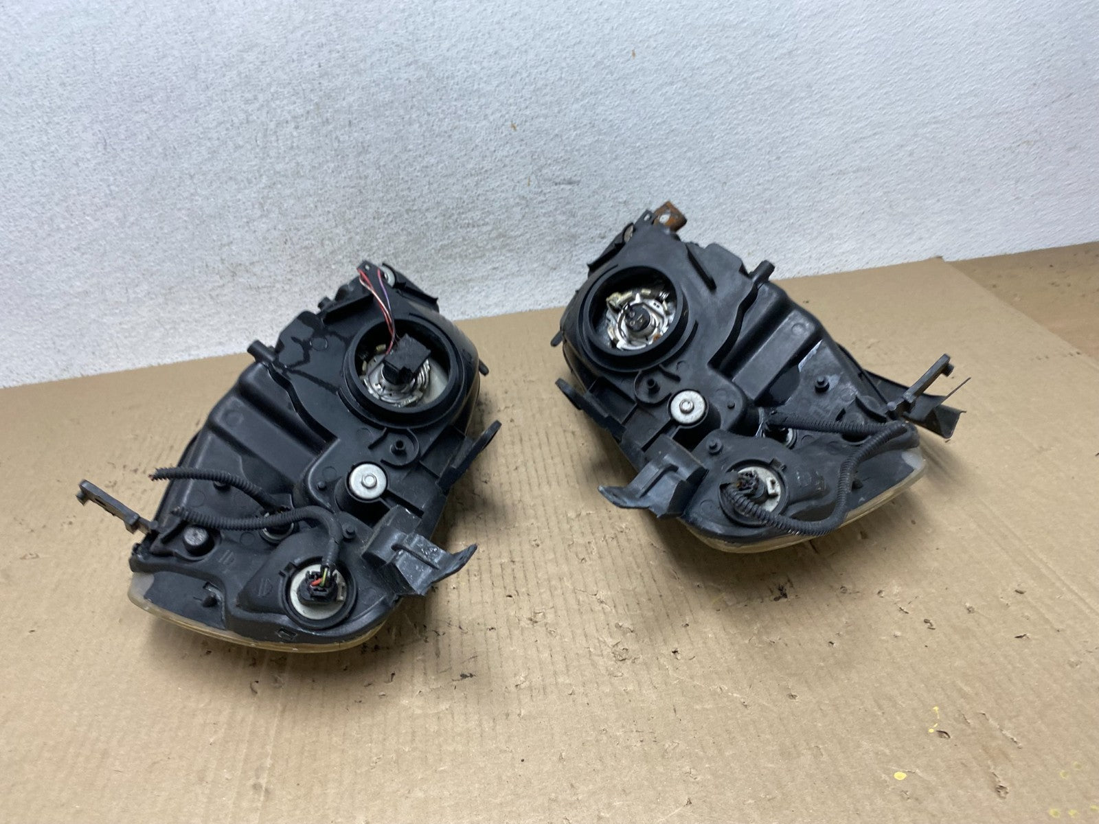 2001 - 2003 Honda Civic Coupe Headlights Halogen Left+Right Side AF6003 DW9