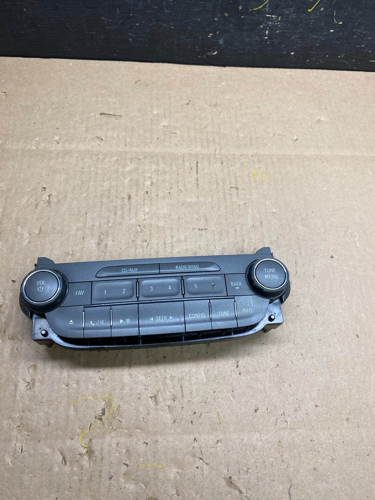2013 Chevrolet Malibu AM FM Radio Control Panel Oem T4632 DG0