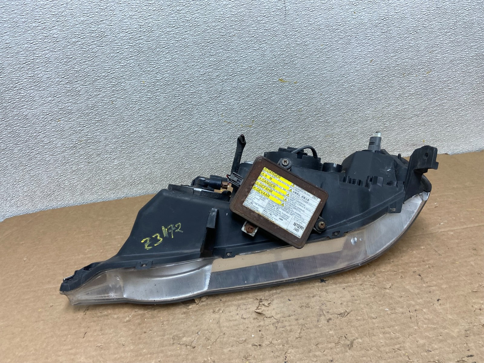 2002-2003 Acura Tl Hid Xenon Right Passenger Rh Side Headlight Oem Z3172 DW7