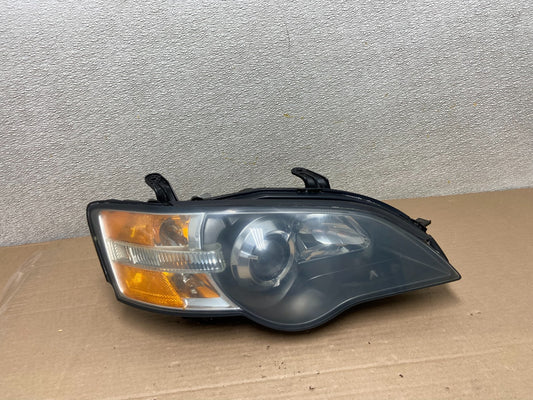 2006 to 2007 Subaru Legacy Right Passenger RH Side Black Headlight Oem AA8680 DW0
