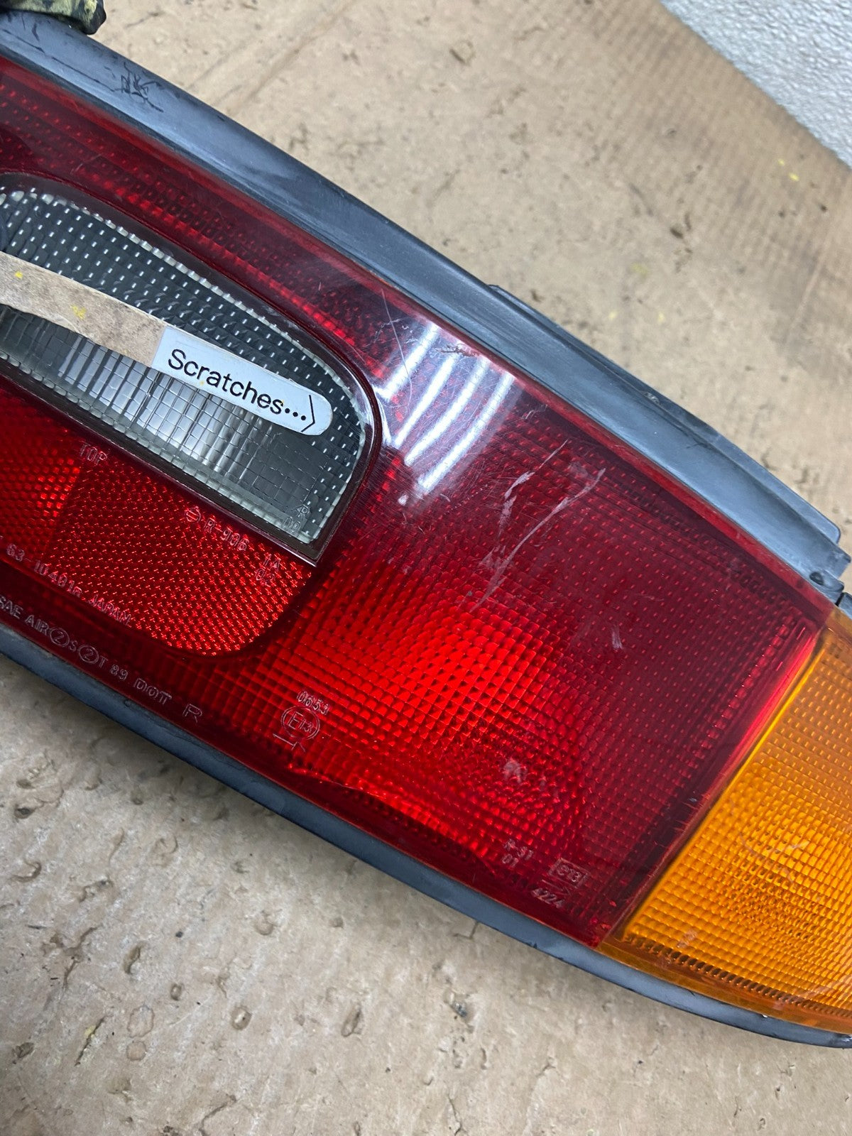 1992 to 1996 Mazda MX-3 MX3 Right Passenger RH Side Tail Light AA2608 DW3