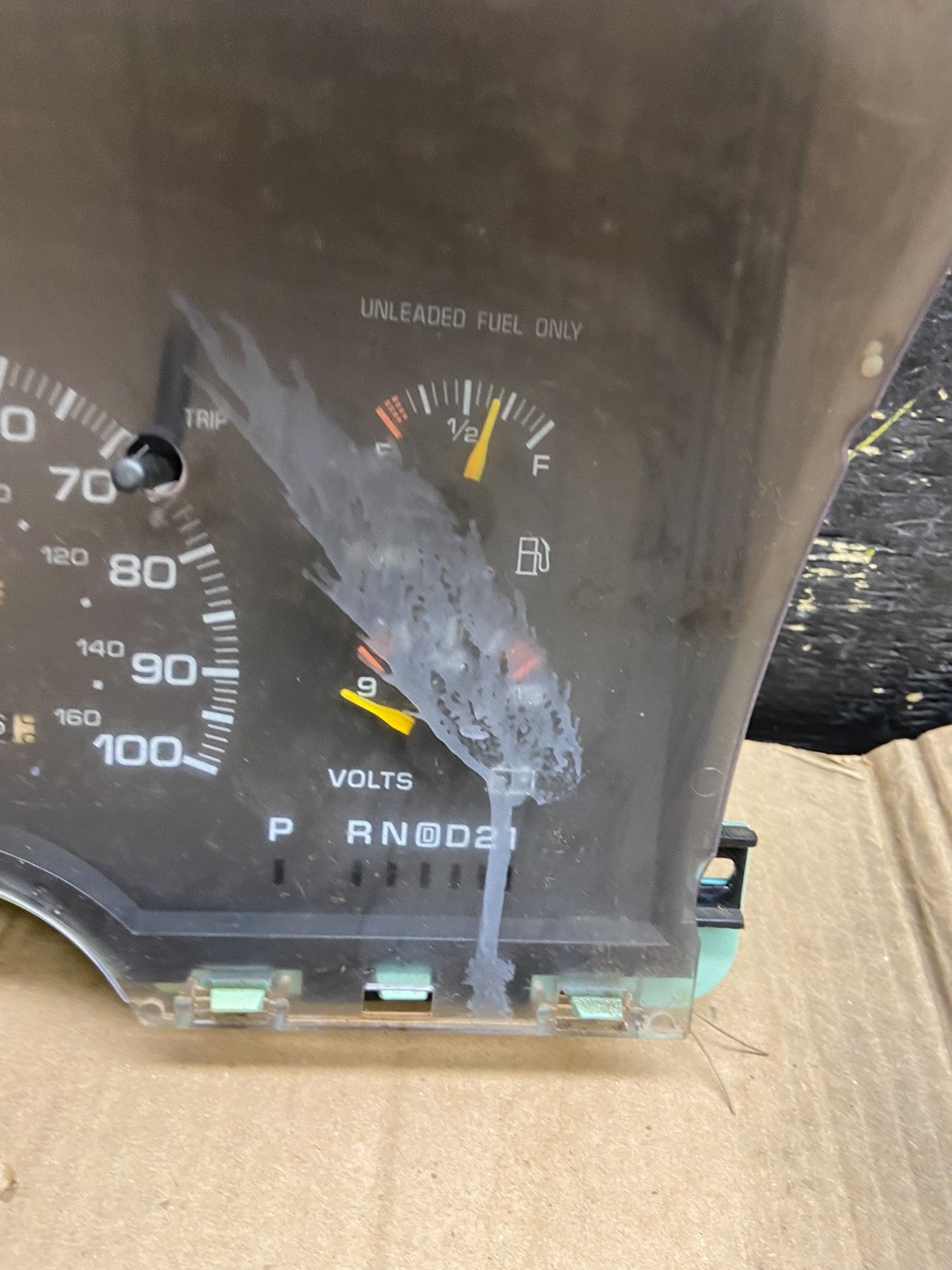 1995 Chevrolet Astro Cluster Gauge Speedometer ECM X1721 DG1