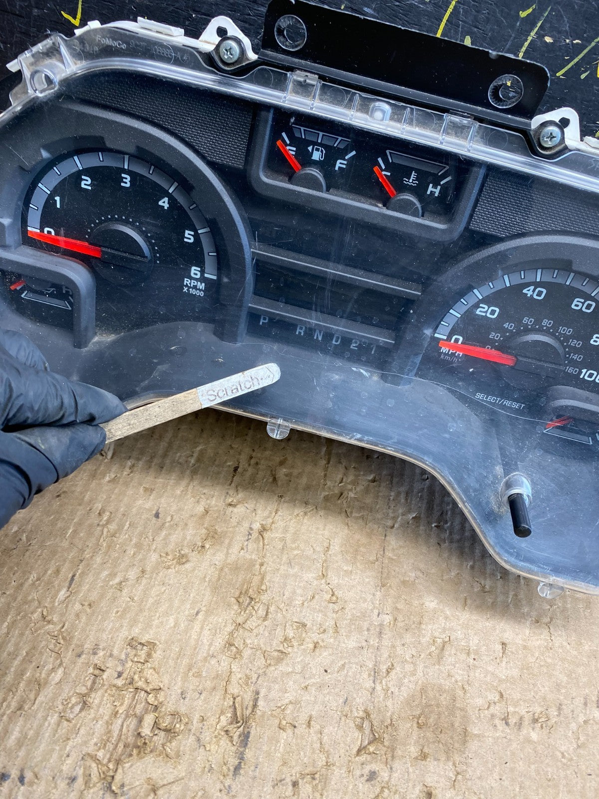 2009 Ford E150 E250 E350 VAN Gauge Speedometer Cluster z9846 DG1